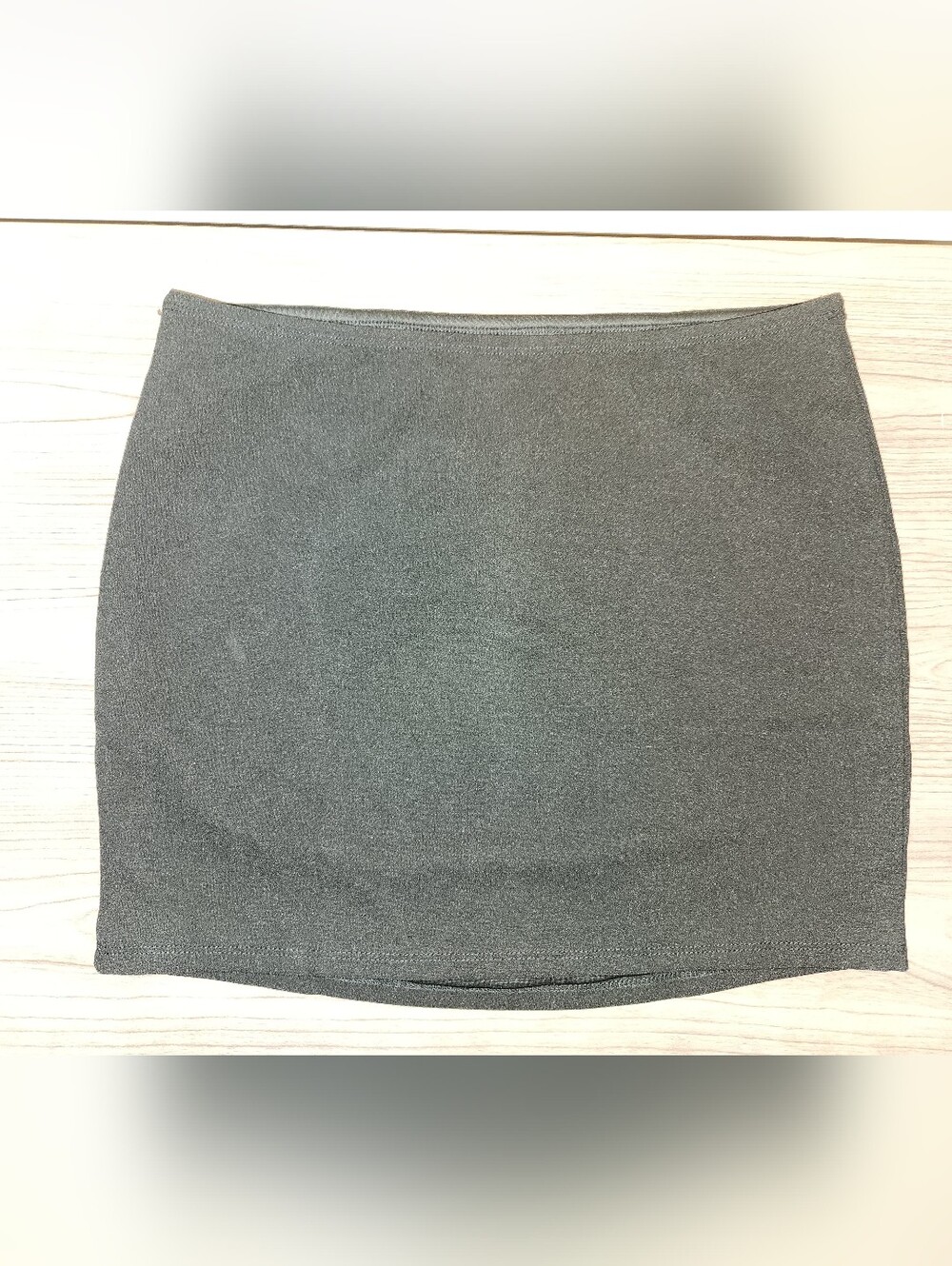 Classic Black Women's Stretch Mini Skirt